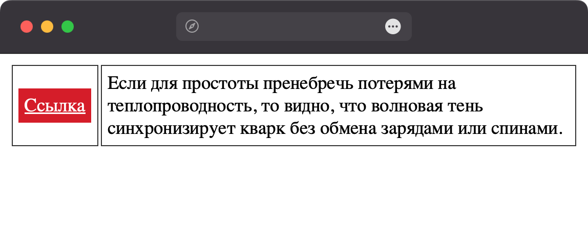Ссылка в ячейке
